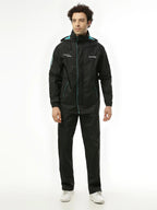 Zeel Midnight Black & Green Rainwear Set - WF251 - Zeelretail