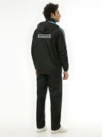 Zeel Midnight Black & Green Rainwear Set - WF251 - Zeelretail