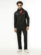 Zeel Midnight Black & Red Rainwear Set - WF251 - Zeelretail