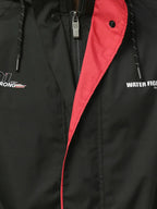 Zeel Midnight Black & Red Rainwear Set - WF251 - Zeelretail