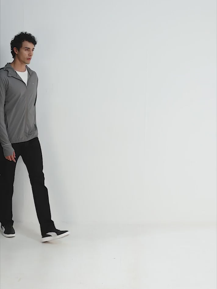 Men's Silver Grey Sun Jacket | AirWeave™