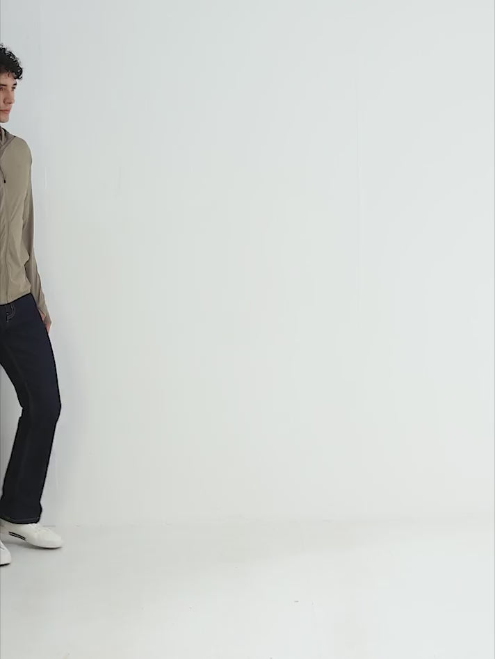 Men's Khaki Sun Jacket | AirWeave™