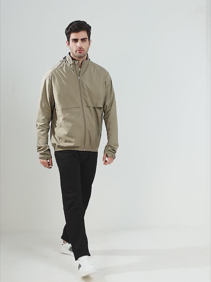 Men's Khaki Sun Jacket | AirDrive™
